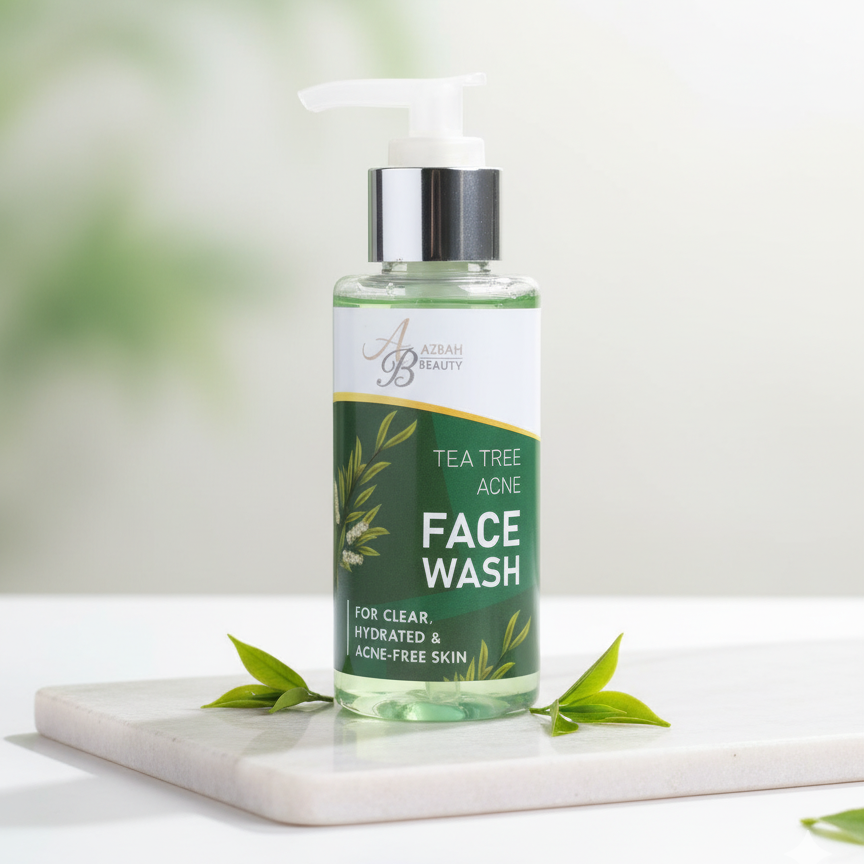 Azbah Beauty Tea Tree Face Wash – 100ml
